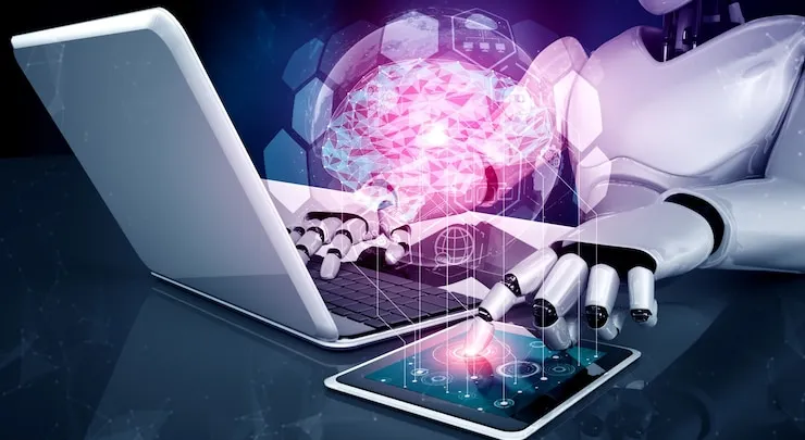 Team reviewing meeting transcript